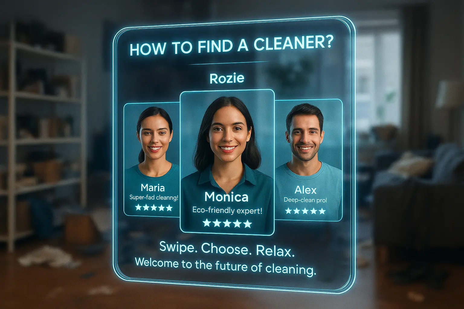 Informative image how to find a cleaner in malta, verified and professional.