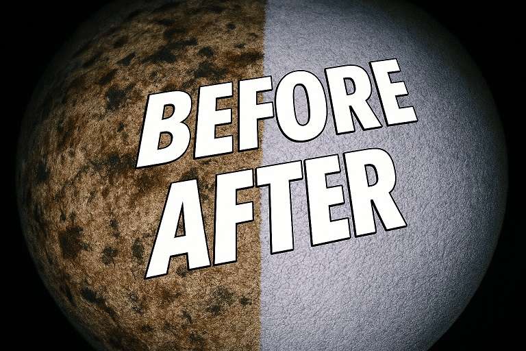 Professional gently cleaning a beige carpet with an extraction machine
