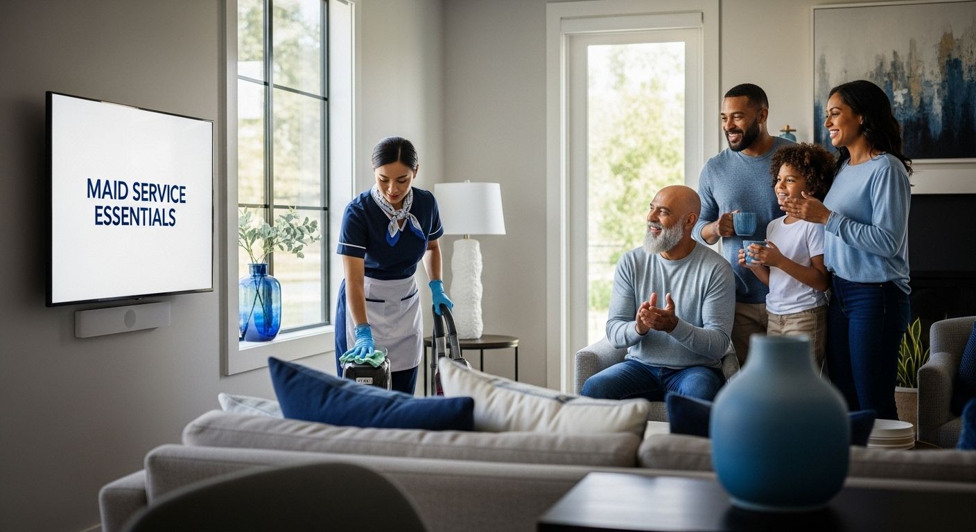 maid service residential cleaning