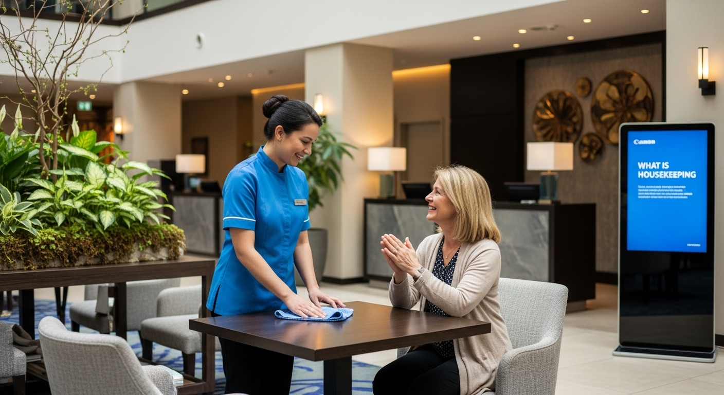 housekeeping professional lobby