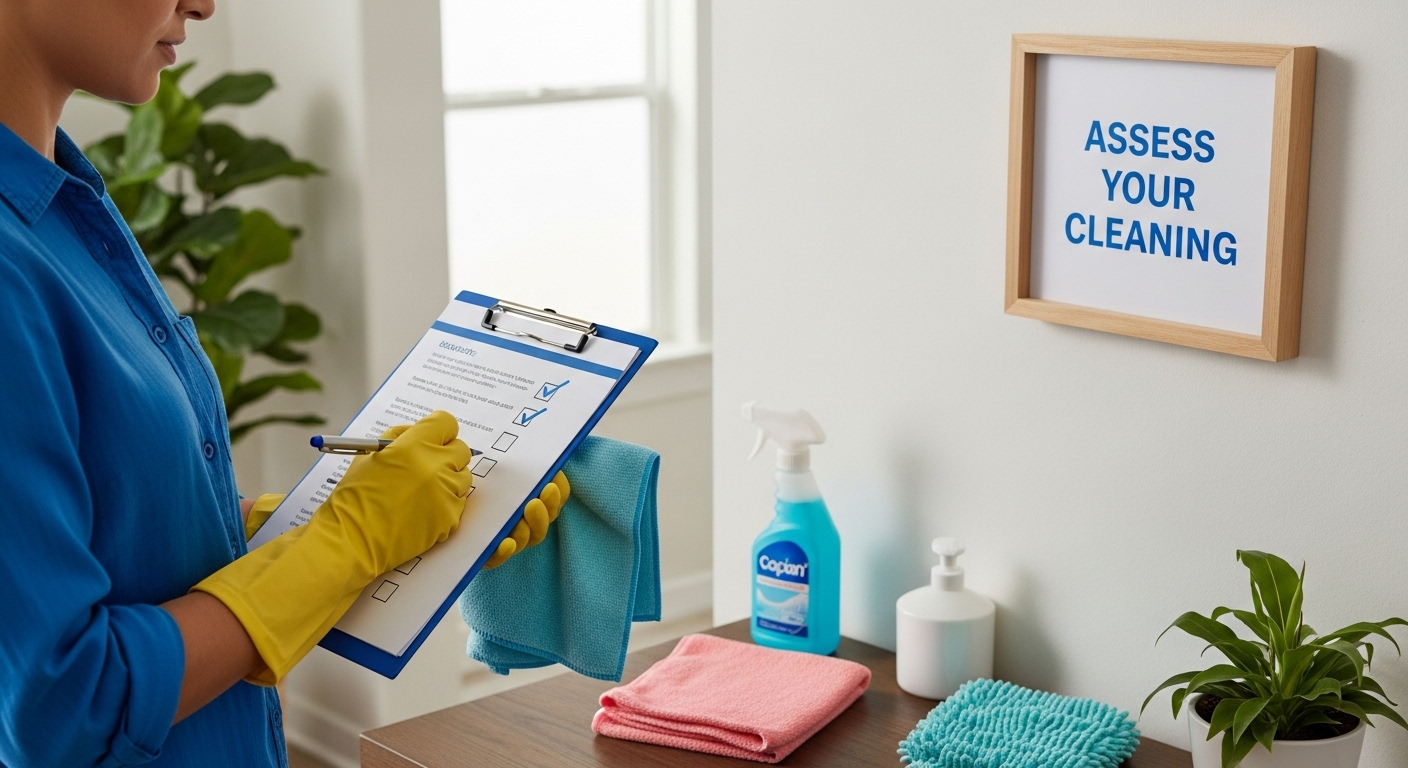 house cleaning schedule assessment