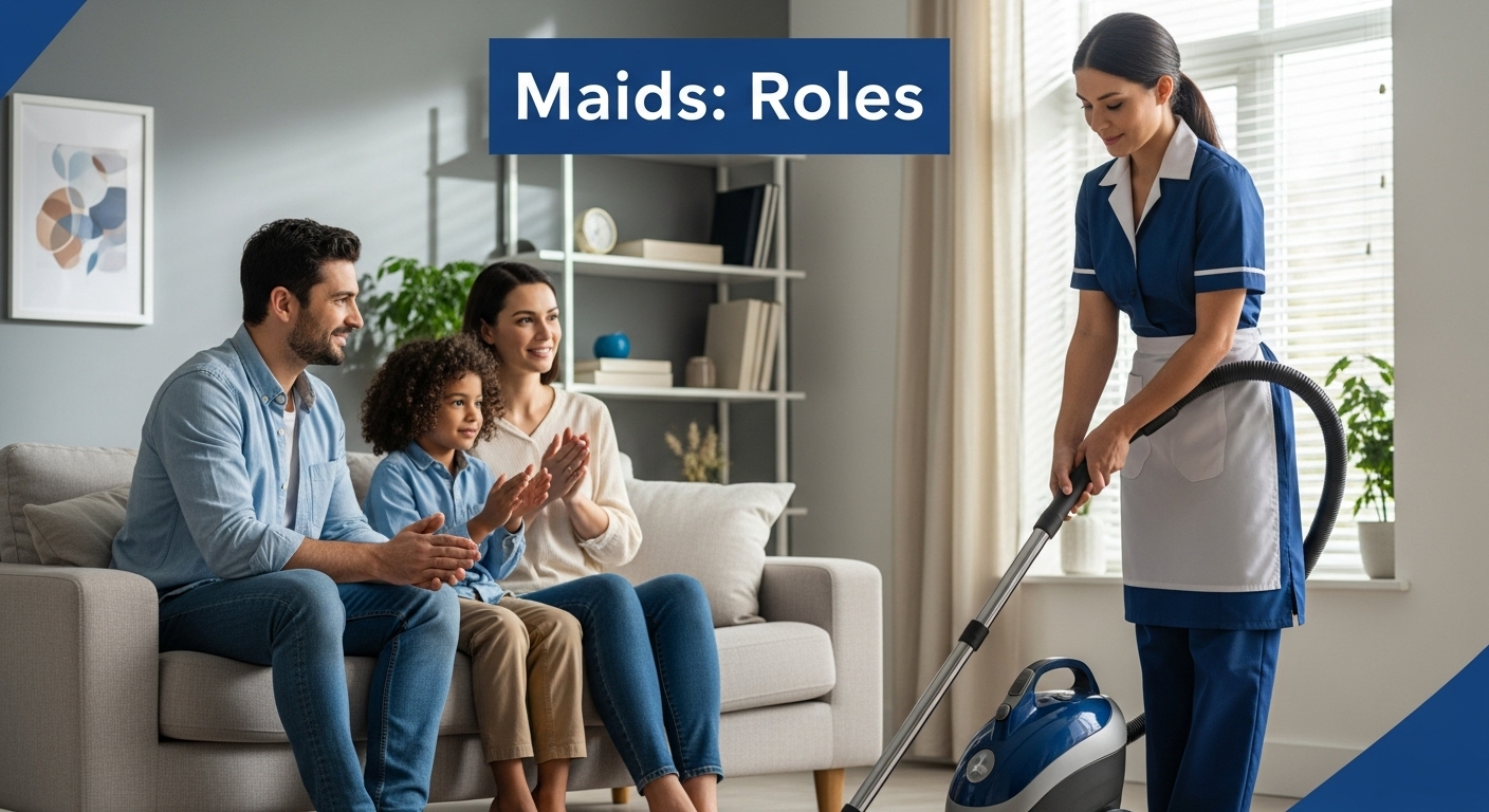 maids roles cleaning