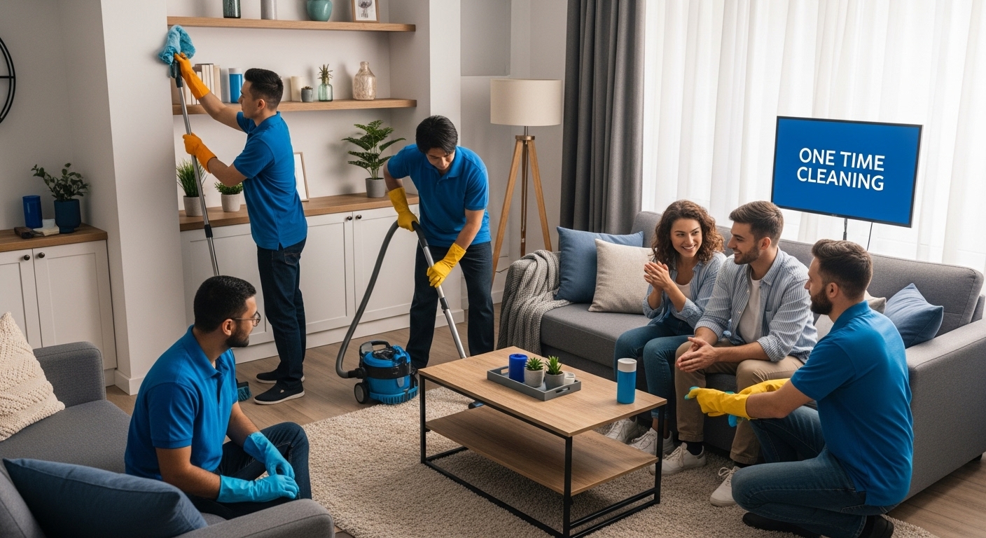one time cleaning