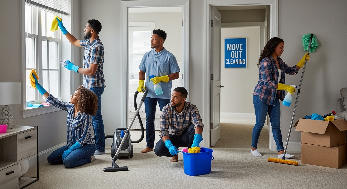 move-out cleaning apartment