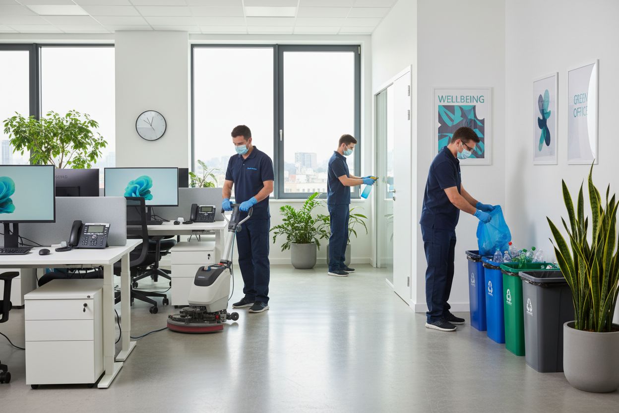 professional cleaning office
