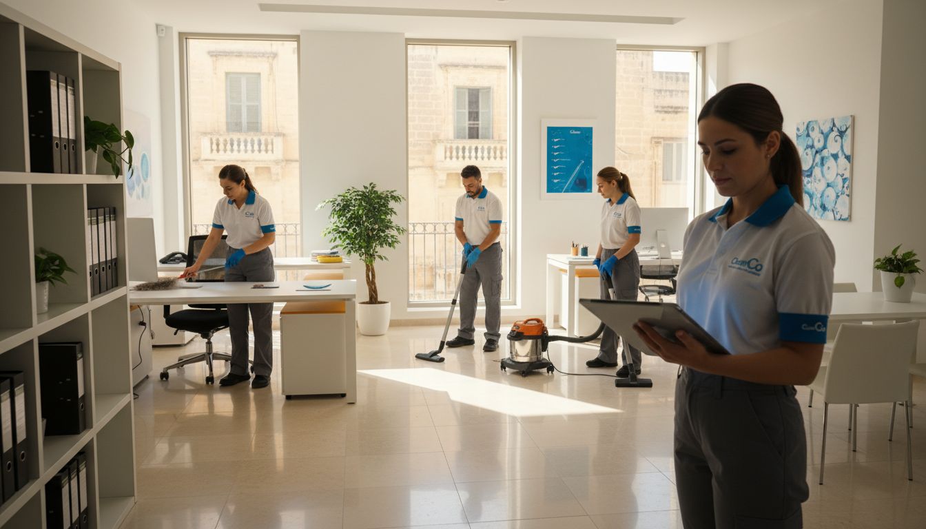 Malta office cleaning