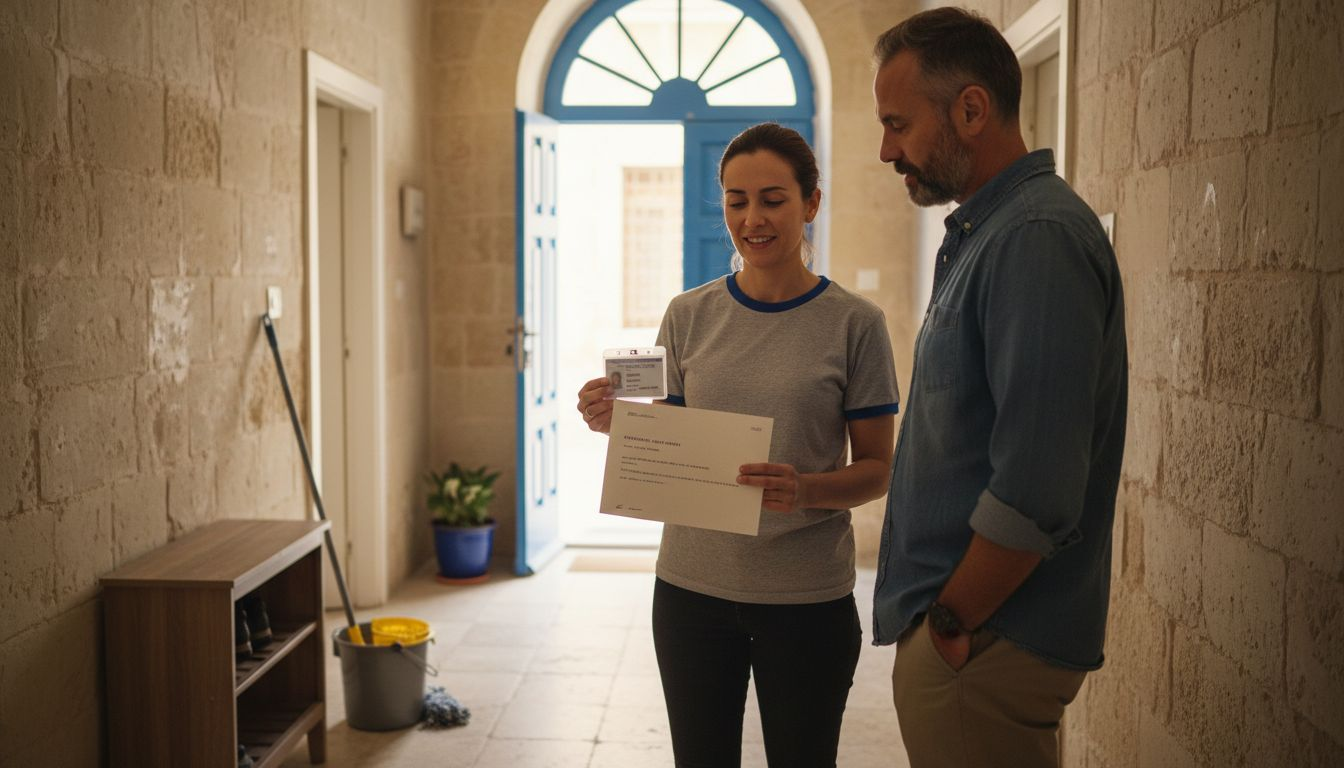 Cleaner shows references to Malta homeowner