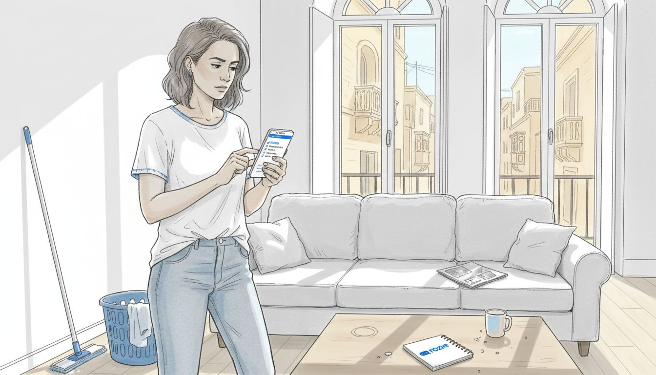 Airbnb host reviews cleaning checklist Malta